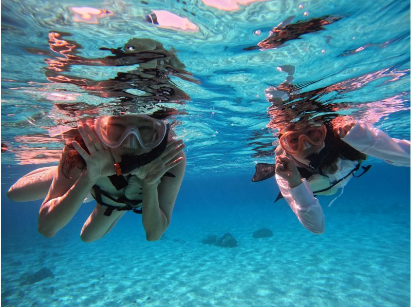 [Okinawa, Zamami Island] Same-day participation possible! A very satisfying 90-minute boat snorkel tour! See sea turtles♪ Beginners welcome! Come empty-handed & get free photo dataの紹介画像