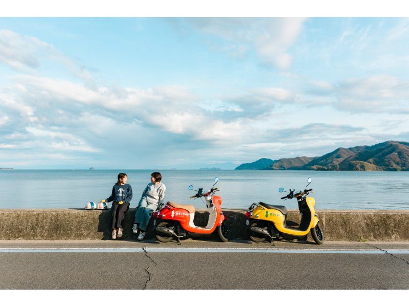 [Hiroshima, Innoshima] Moped rental - Easy access from Habu Port! Come empty-handed! No need to return with a full tank of gas!の紹介画像