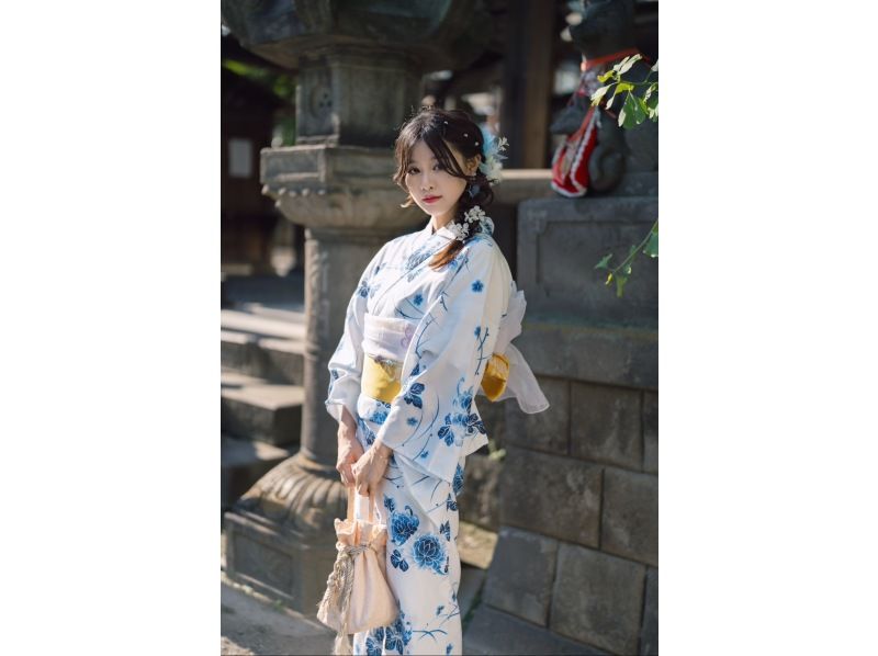 [东京，浅草]女性浴衣租借计划♪享受包括发型设计在内的全面协调！の紹介画像