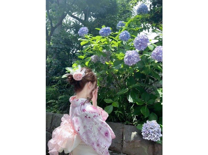 [东京，浅草]女性浴衣租借计划♪享受包括发型设计在内的全面协调！の紹介画像