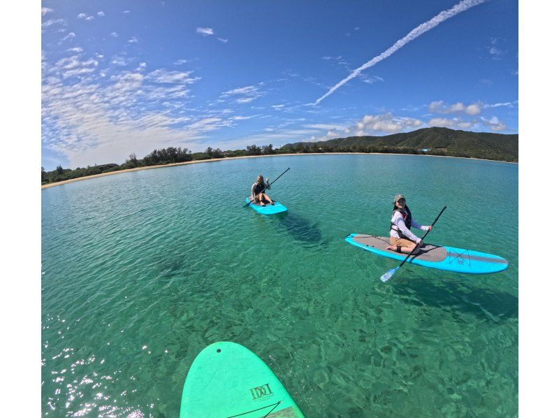 奄美大島【当日予約可能】SUP＆シュノーケル（120分）【お得なセットプラン】※ドローン空撮等写真の無料プレゼントあり※の紹介画像