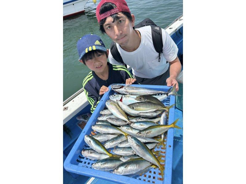 [橫濱/鎌倉]★暑假限定家庭套餐★船釣，配備所有必要設備（帶接送和教練）の紹介画像