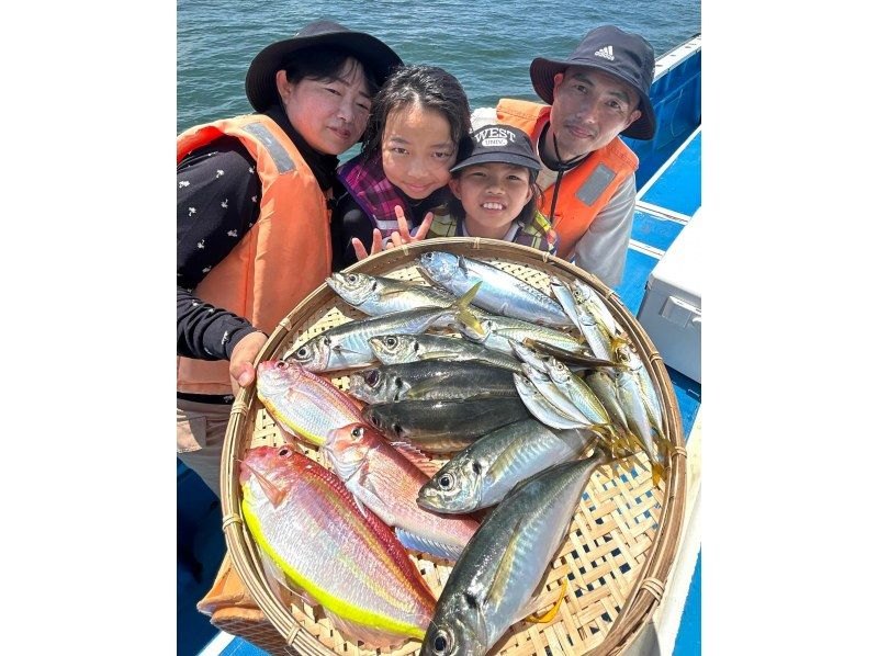 [橫濱/鎌倉]★暑假限定家庭套餐★船釣，配備所有必要設備（帶接送和教練）の紹介画像