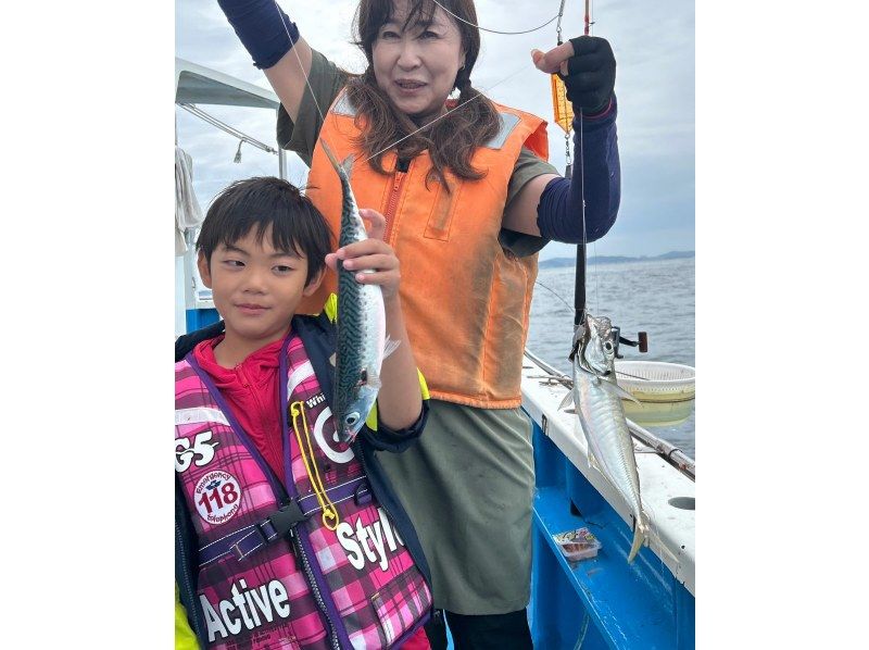 [橫濱/鎌倉]★暑假限定家庭套餐★船釣，配備所有必要設備（帶接送和教練）の紹介画像