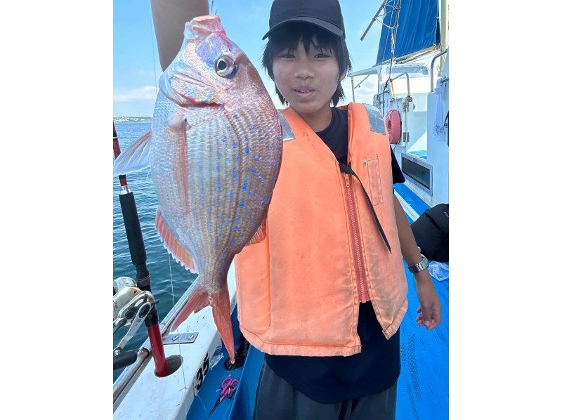 [橫濱/鎌倉]★暑假限定家庭套餐★船釣，配備所有必要設備（帶接送和教練）の紹介画像