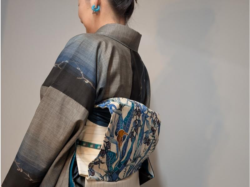 [Kagoshima, Amami Oshima] Experience wearing Oshima Tsumugi and Amami Bingata obi and tasting island cuisineの紹介画像
