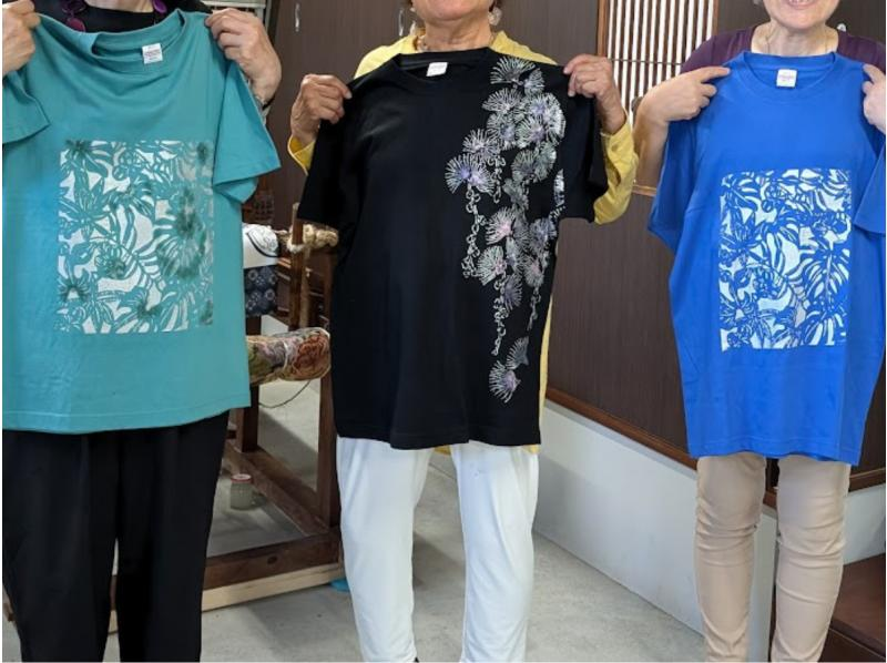 [Kagoshima/Amami Oshima] Original T-shirt "Amami Bingata Dyeing" Experienceの紹介画像