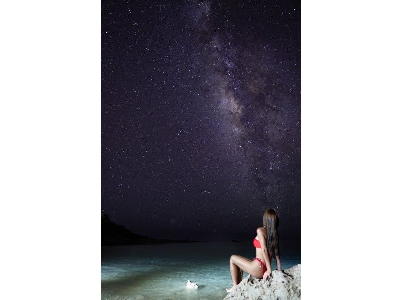 【沖縄・宮古島】満点星空フォトツアー！SNS映えアイテムあり！カップルや女子旅にオススメ★〈当日予約 OK〉※送迎付きプランありの紹介画像