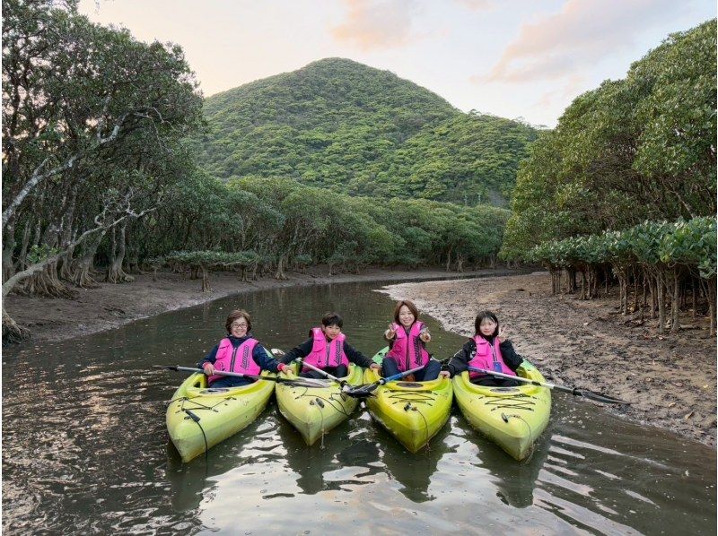 奄美大島【当日予約可能】SUP＋マングローブカヌー（120分）【お得なセットプラン】☆ドローン空撮等写真の無料プレゼントあり☆の紹介画像