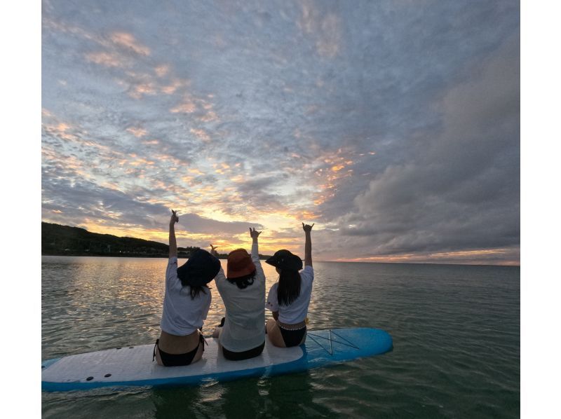 [Onna Village, Okinawa] Same-day reservations OK! Beginners' Sunset Lau Sup and Blue Cave Snorkeling Great Value Set Plan Free GOPRO Photography #Brother Lau's Shopの紹介画像