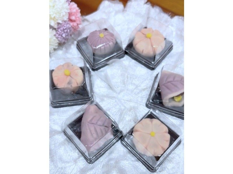 【藤沢で練り切り和菓子体験】カップル・女性同士で日本の文化に触れてみませんか？和菓子のお持ち帰りOKの紹介画像