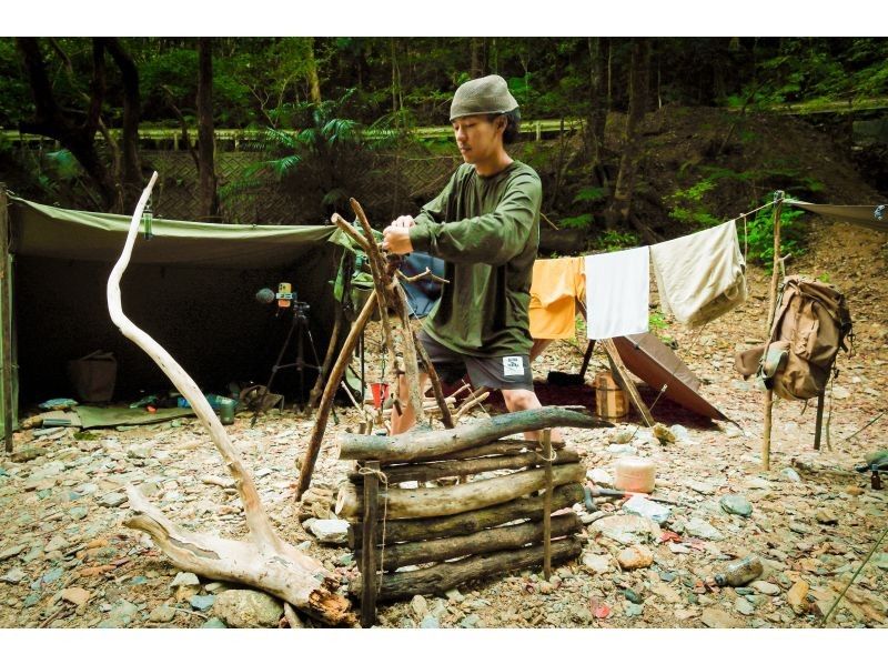 【冲绳・山原】在偏远的亚热带地区体验丛林露营！只有夜晚才能空手而归，体验山原的原始自然风光！の紹介画像