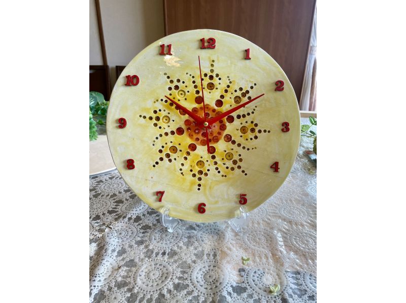 Make your own unique art clock! (Recommended for couples, women, and families)の紹介画像