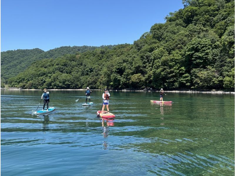 [Hokkaido, Lake Shikotsu] Relaxing Lake Shikotsu SUP tour | Drone photography includedの紹介画像