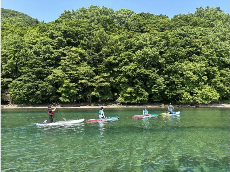 【北海道・支笏湖】ゆったり支笏湖サップツアー｜ドローン撮影付きの紹介画像