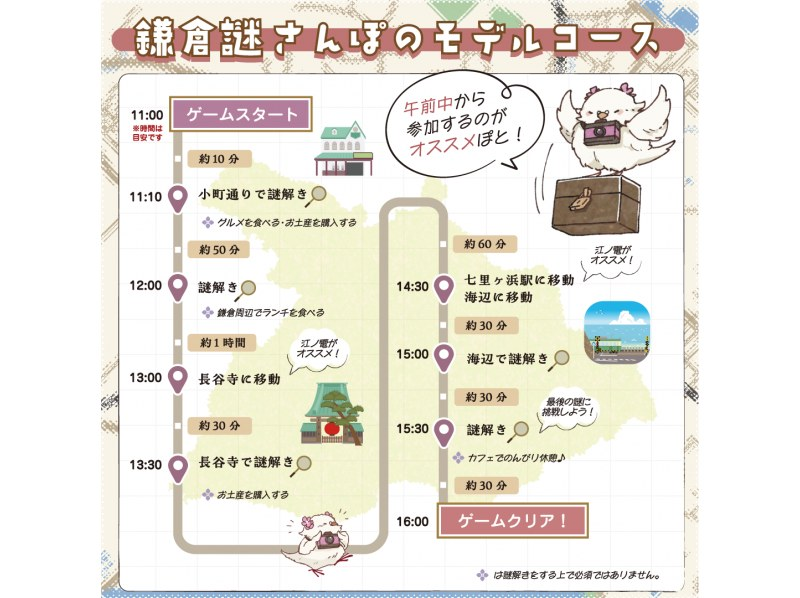 【神奈川・鎌倉】鎌倉エリア周遊謎解き！初心者でも楽しめる物語体験の紹介画像