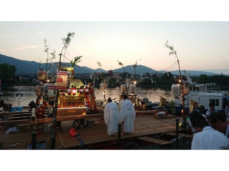 【滋賀・大津】建部大社 納涼船幸祭プレミアムクルーズ～船上から見る、祈りと花火の一夜の紹介画像