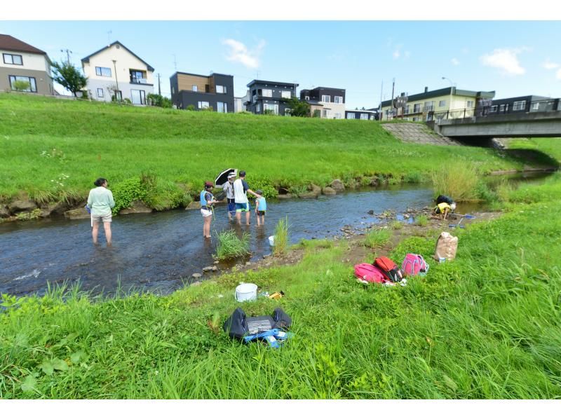 [Kitahiroshima City] Recommended for families: Experience rustling in the Watatsu River near F Villageの紹介画像