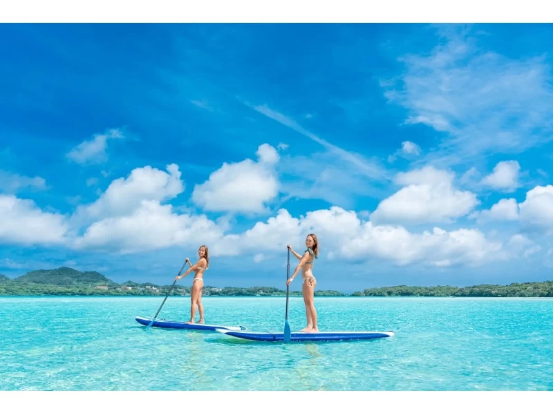 [Ishigaki Island SUP & Kayak Experience] Come empty-handed & same-day registration OK! Relax on a private beach! Showers, toilets and parking available! Photo data gift!の紹介画像