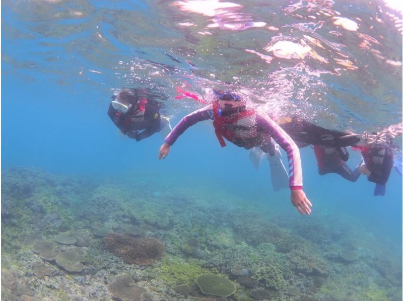 [Okinawa, Ginowan] Definitely a great deal on a tropical beach! Enjoy the ocean in luxury! Snorkel + 1 tube menu of your choice set plan! Same-day reservations welcomeの紹介画像