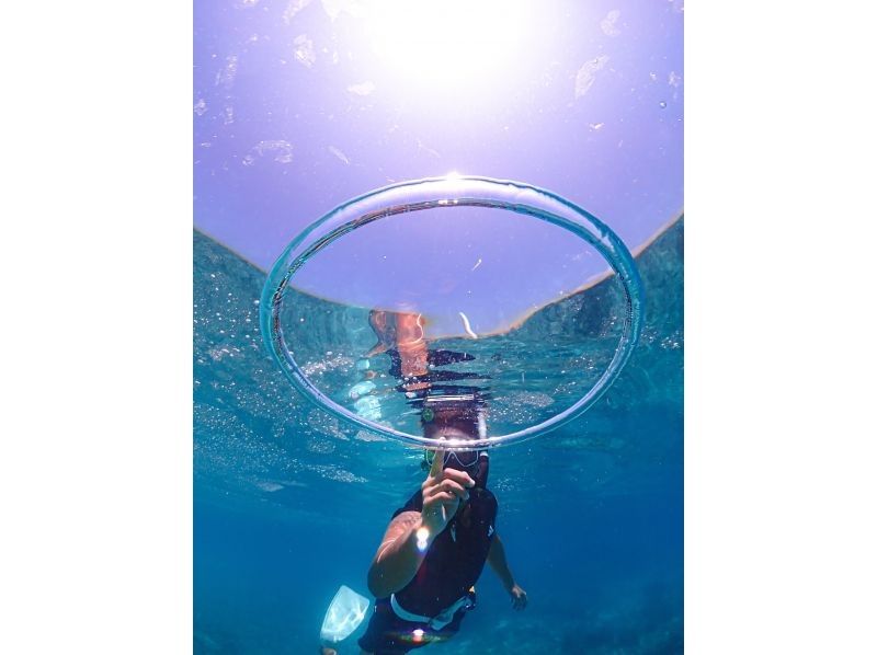 《宮古島｜送迎可能》ライフジャケット不要！ウミガメに大接近！初心者でも始められるスキンダイビング体験！当日予約・早期予約OK！の紹介画像