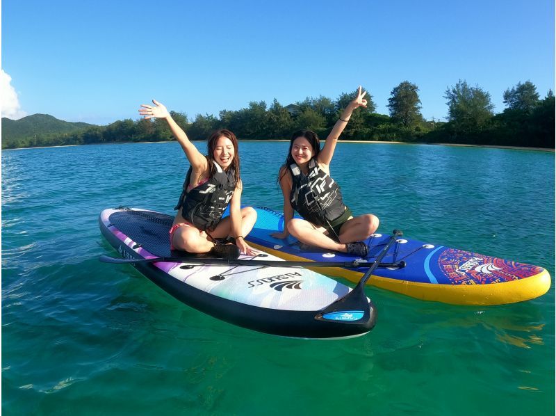 奄美大島【当日予約可能】SUP+シュノーケル+マングローブカヌー（180分）【お得なセットプラン】★ドローン空撮等写真のプレゼントあり★の紹介画像