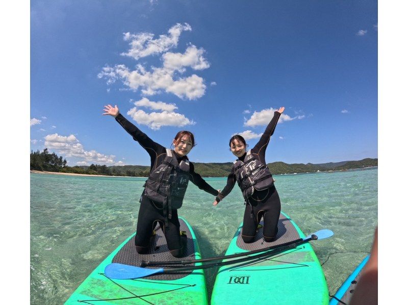 奄美大島【当日予約可能】SUP+シュノーケル+マングローブカヌー(180分)【お得なセットプラン】★ドローン空撮等写真のプレゼントあり★の紹介画像