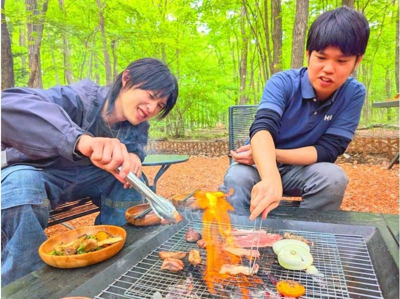 【栃木县、那须】那须高原黑毛和牛炭火烤肉套餐の紹介画像