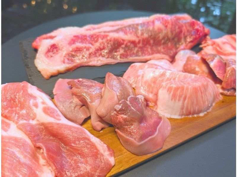 【栃木县、那须】那须高原黑毛和牛炭火烤肉套餐の紹介画像