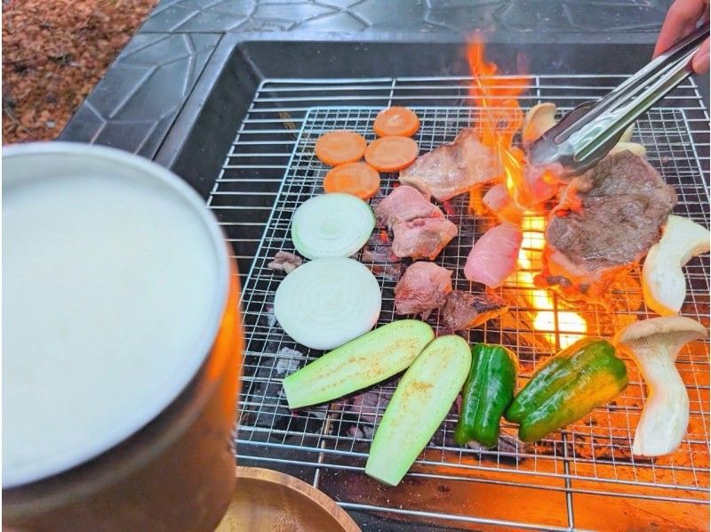 【栃木县、那须】那须高原黑毛和牛炭火烤肉套餐の紹介画像