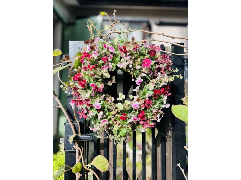 [Akita, Akita City] Gathering Plants Wreath Style! Beginners, women, friends, couples, parents and children welcome! aoki_siki Gathering Plantsの紹介画像