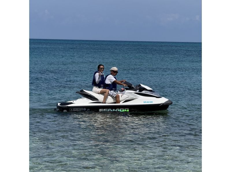 "Okinawa Miyakojima" Jet Ski Tour around Kurima Island! Staff will drive, no license requiredの紹介画像