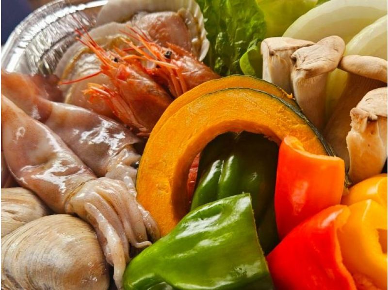 [คากาวะ/มารุกาเมะ] บาร์บีคิวสุดเก๋บนระเบียงคาเฟ่พร้อมวิวทะเล \ มามือเปล่าในวันนั้น ไม่ต้องทำความสะอาด / ☆☆ ยินดีต้อนรับครอบครัว คู่รัก และผู้หญิง ☆☆の紹介画像