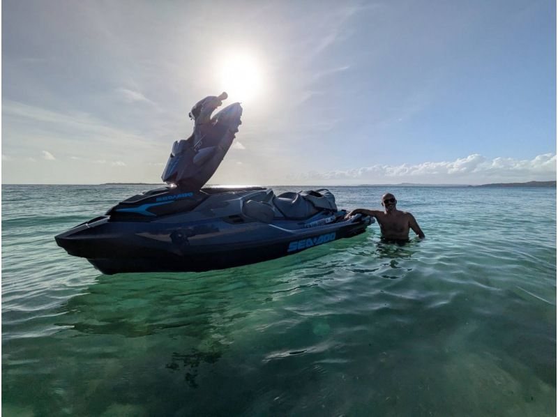 【오키나와・해중 도로】100분 면허 없음 OK : 제트 스키로 가는, 무인도 비경 투어!の紹介画像