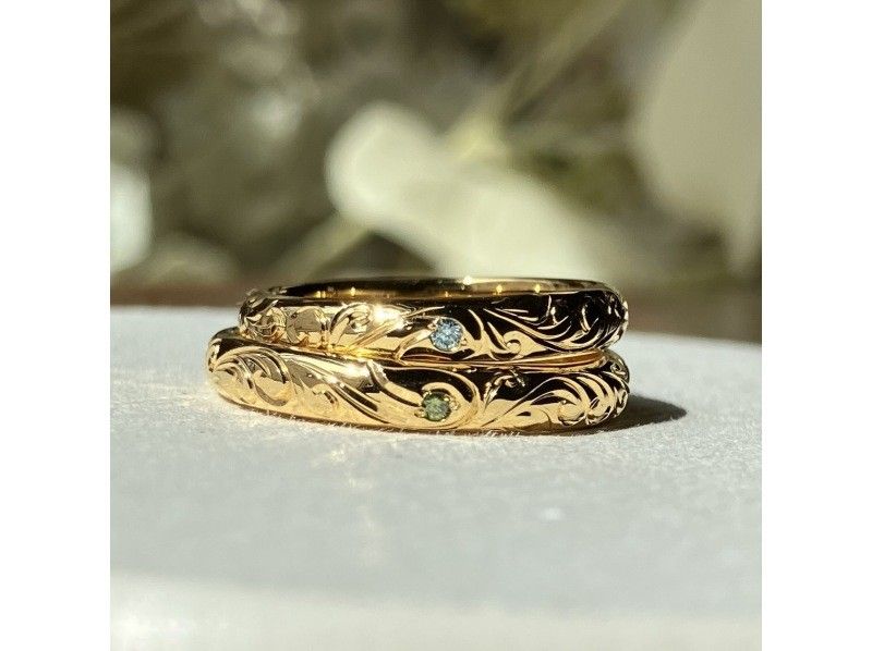 A special Hawaiian ring that weaves together the feelings of two people. Ocean of My Heart -plan B-の紹介画像