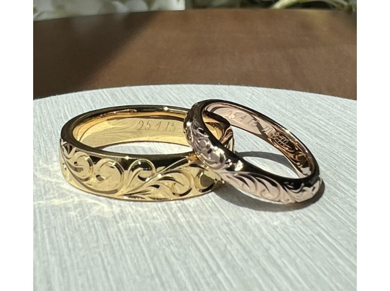 A special Hawaiian ring that weaves together the feelings of two people. Ocean of My Heart -plan B-の紹介画像