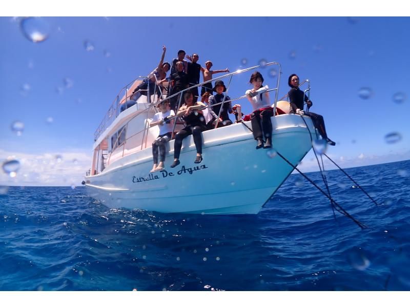 【沖縄・宮古島】ボート体験ダイビング◆午後発◆ゆっくり午後から２か所で体験ダイビング！水中写真付！大型ダイビングボートで快適の紹介画像