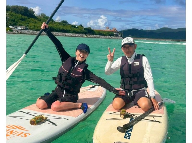 [Winter Discount] Miraculously Clear Water! Kumejima Blue Water SUP Experience (Photos Included)の紹介画像