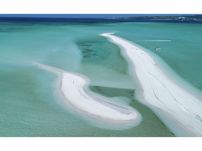 [Uni Beach Landing Cruise] Head to the magical sandy beach floating in the blue Miyako sea! We provide videos that look great on social media! Children under 3 are free.の紹介画像