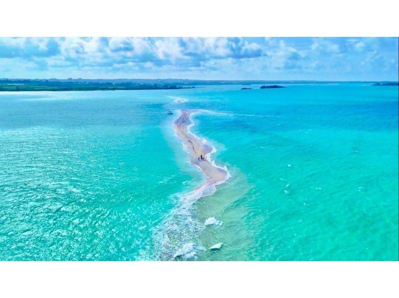 [Uni Beach Landing Cruise] Head to the magical sandy beach floating in the blue Miyako sea! We provide videos that look great on social media! Children under 3 are free.の紹介画像