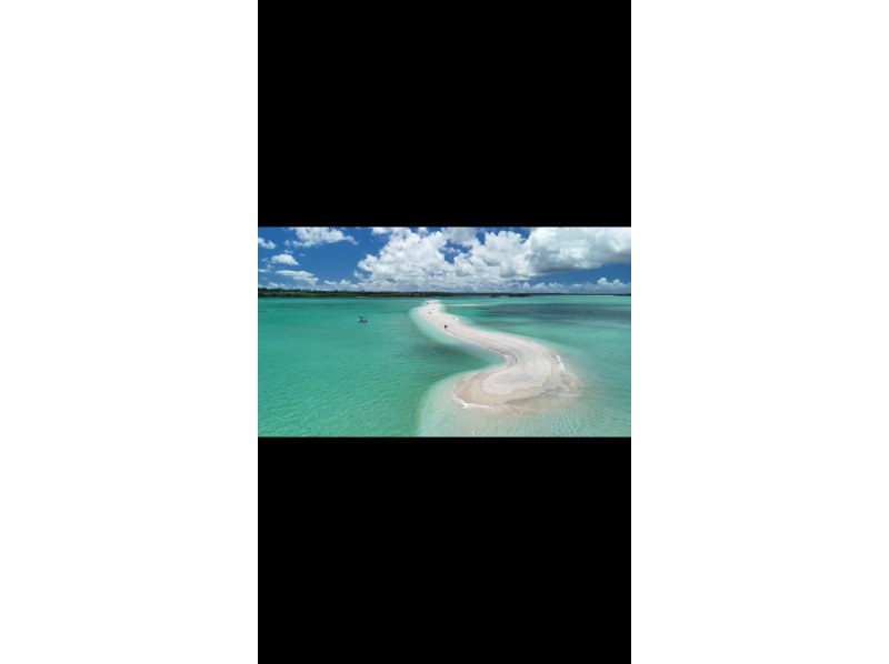 Departing from Kawamitsu Port: [Uni Beach Landing Cruise] Head to the magical sandy beach floating in the blue Miyako sea!の紹介画像