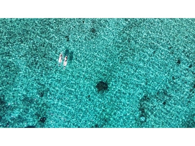 【沖縄・宮古島】クリアサップor定番SUP選べる海上リラックスプラン！貸切プランにも変更可！！ドローン撮影！の紹介画像