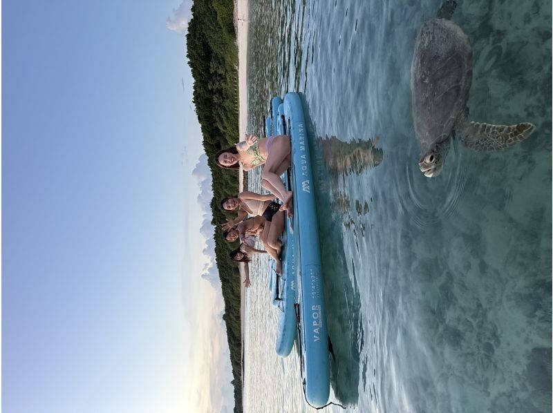 【沖縄・宮古島】クリアサップor定番SUP選べる海上リラックスプラン！貸切プランにも変更可！！ドローン撮影！の紹介画像