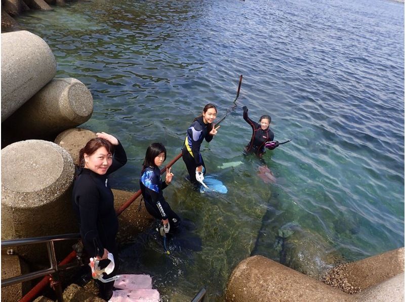 【神奈川・三浦半島】『本格的スノーケリングプログラム！午後の部』神奈川・三浦半島　水中世界を覗いてみよう！の紹介画像