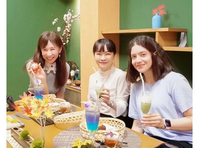 [Tokyo, Omotesando] Making Japanese sweets and tea mocktails in Omotesandoの紹介画像