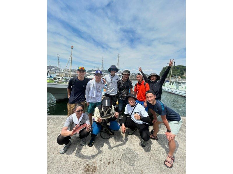 [Yokohama/Kamakura] ★Private plan for beginner groups★ All necessary equipment included for boat fishing (with instructor)の紹介画像