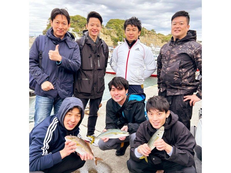 [Yokohama/Kamakura] ★Private plan for beginner groups★ All necessary equipment included for boat fishing (with instructor)の紹介画像