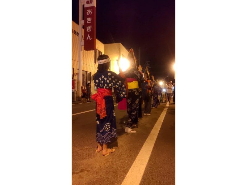 [AKITA-UGO] 17 Aug. Akita: seat & guide of Nishimonai Bon Odori Danceの紹介画像
