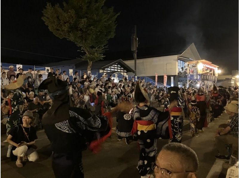 [AKITA-UGO] 17 Aug. Akita: seat & guide of Nishimonai Bon Odori Danceの紹介画像