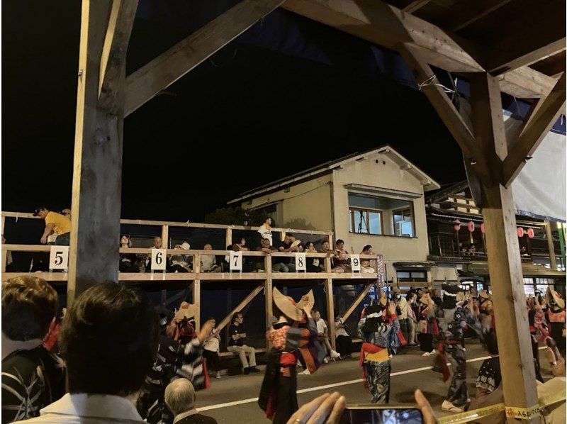 [AKITA-UGO] 17 Aug. Akita: seat & guide of Nishimonai Bon Odori Danceの紹介画像